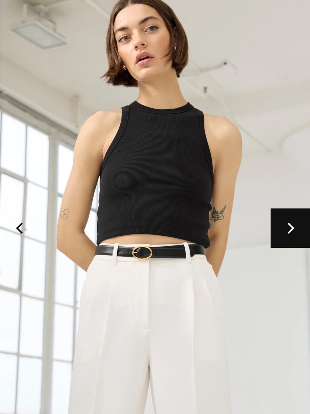 SoldOut NYC Not So Basic Cropped Tank